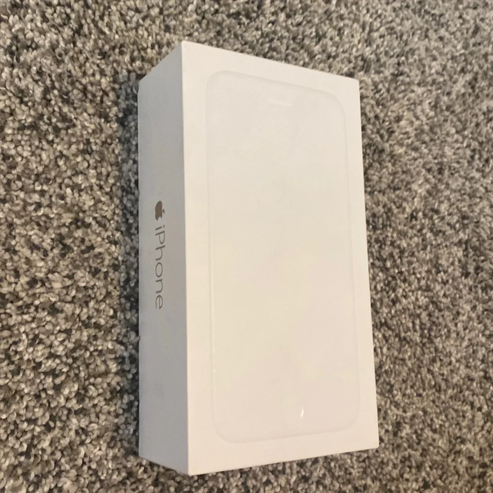 Gold iPhone 6 box empty